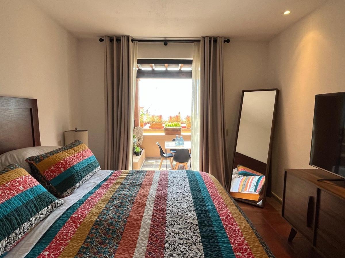 Cousy Condo In The Historic Center Of San Miguel De Allende, Incredible View, Pool, Bbq, 3 Blocks From The Main Parish San Miguel de Allende Exterior foto